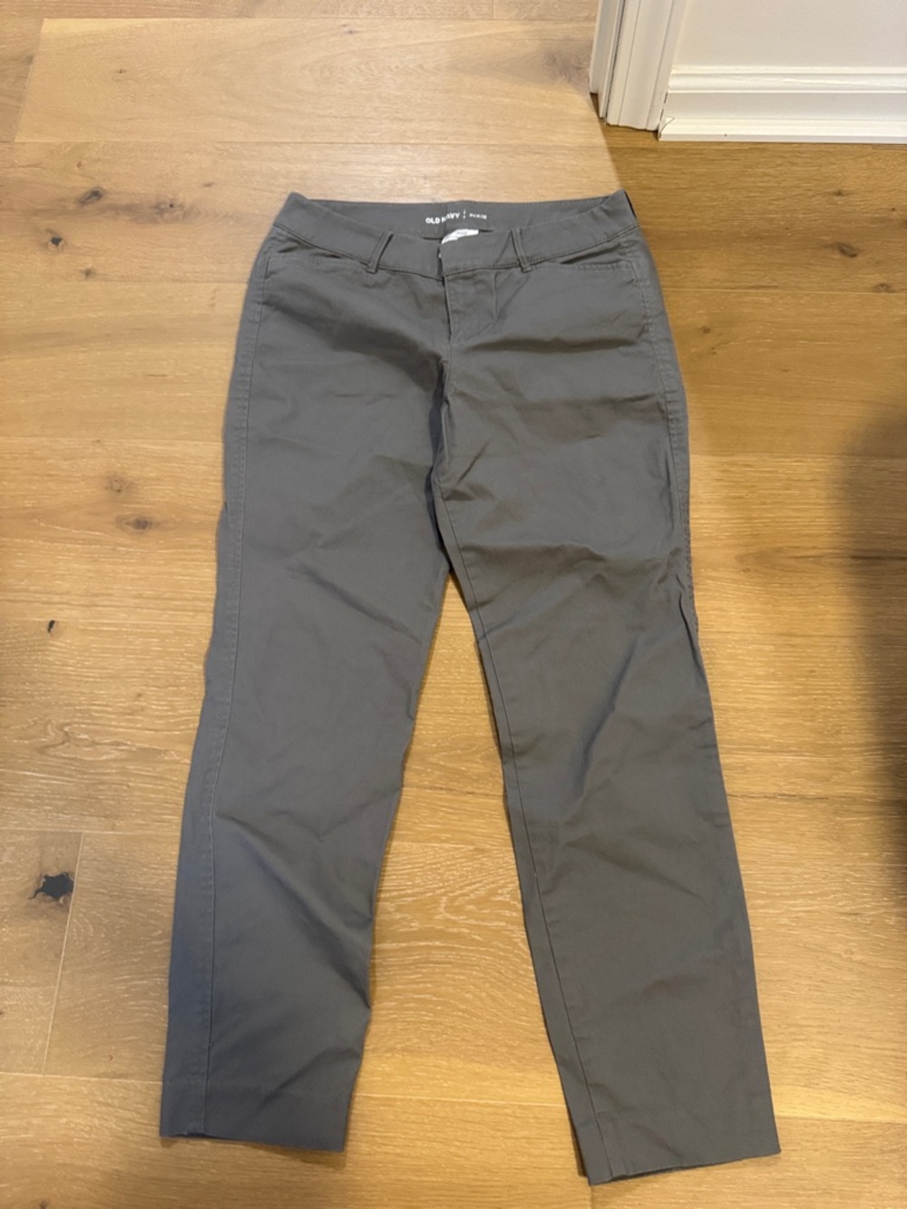 Old Navy Women's Cropped Jeans - Slate Gray